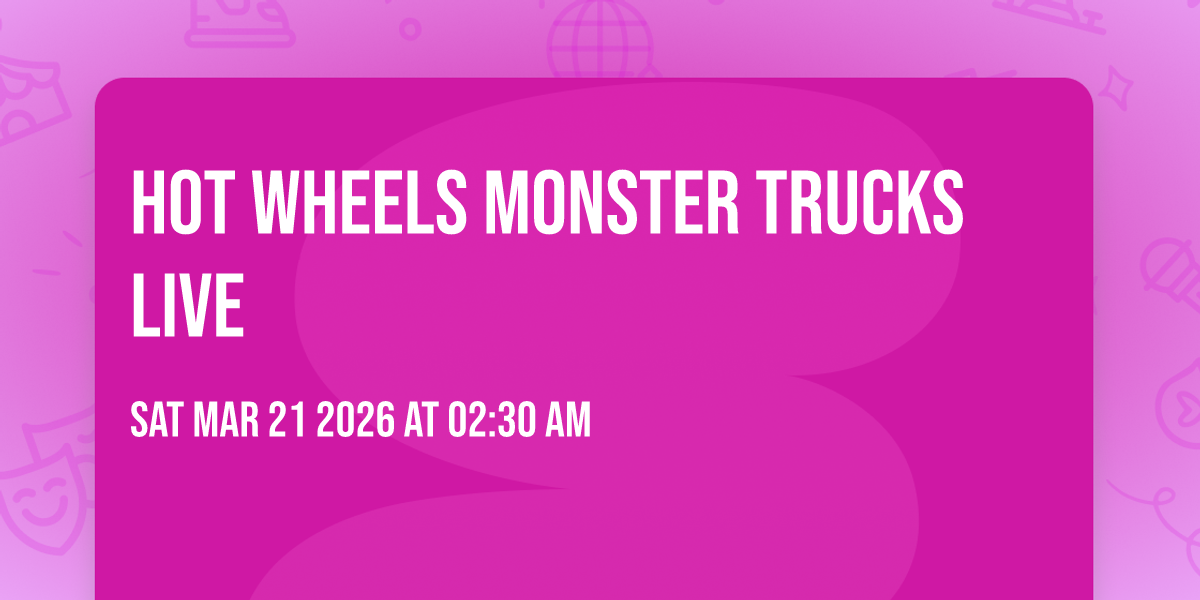 Hot Wheels Monster Trucks Live