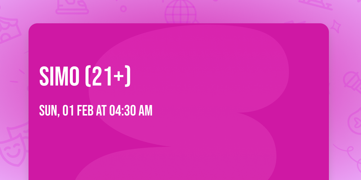 Simo (21+)