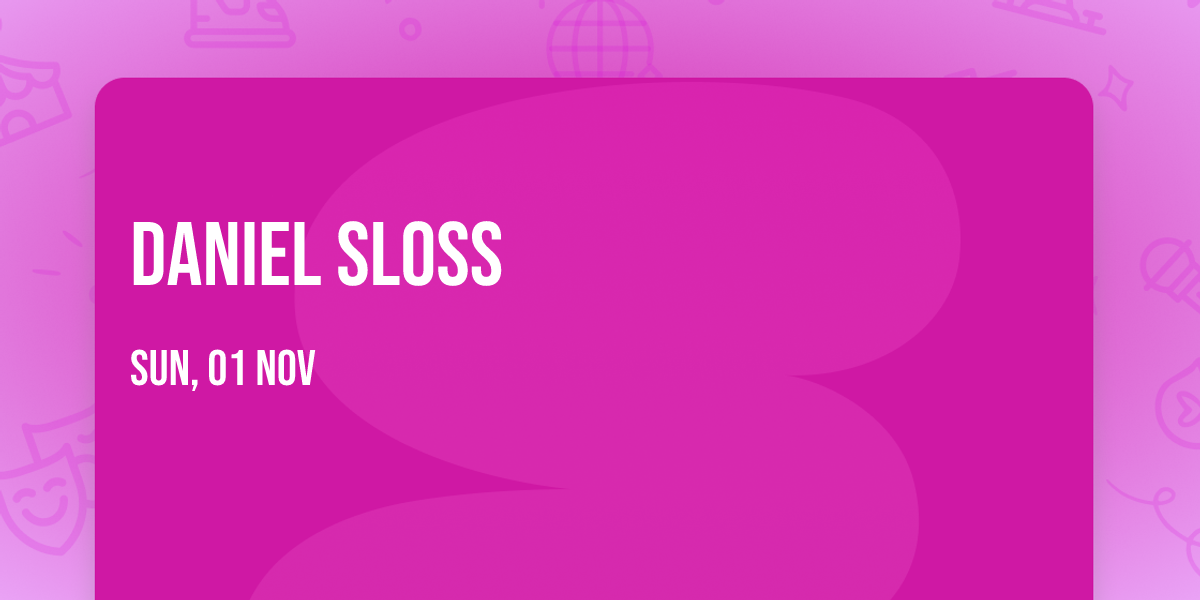Daniel Sloss