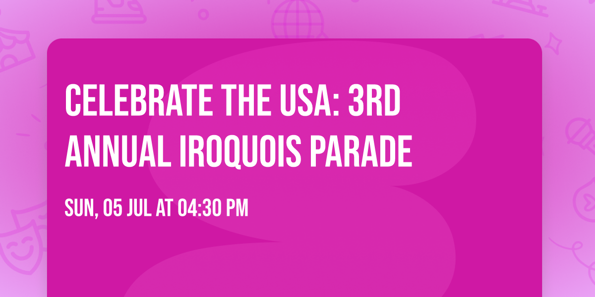 Celebrate the USA: 3rd Annual Iroquois Parade