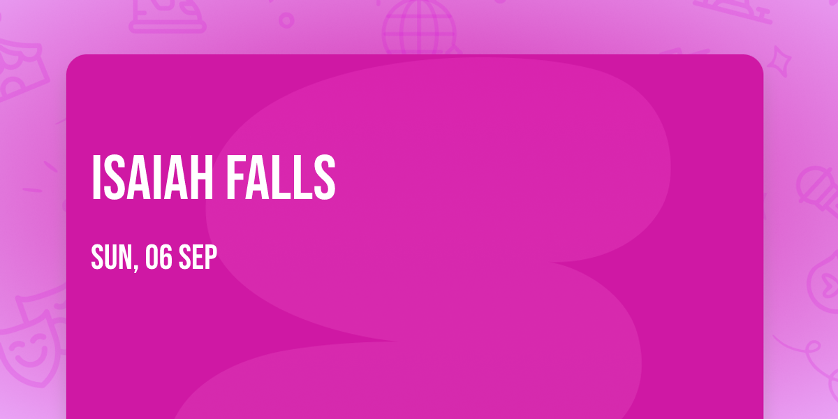 Isaiah Falls