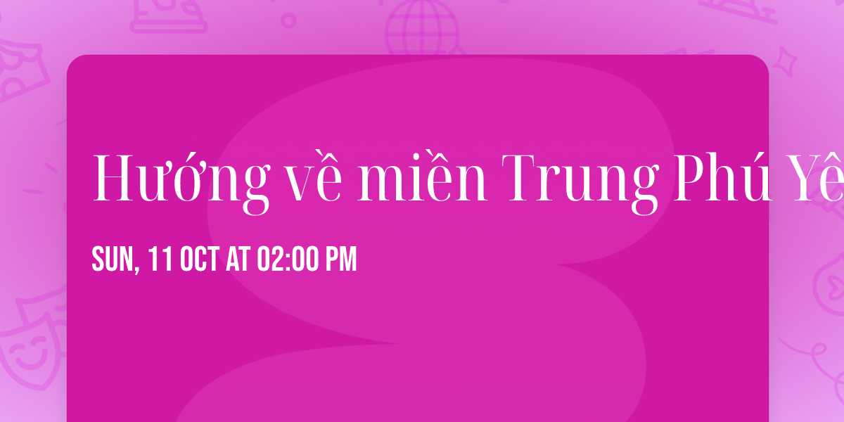 Hướng về miền Trung Phú Yên 