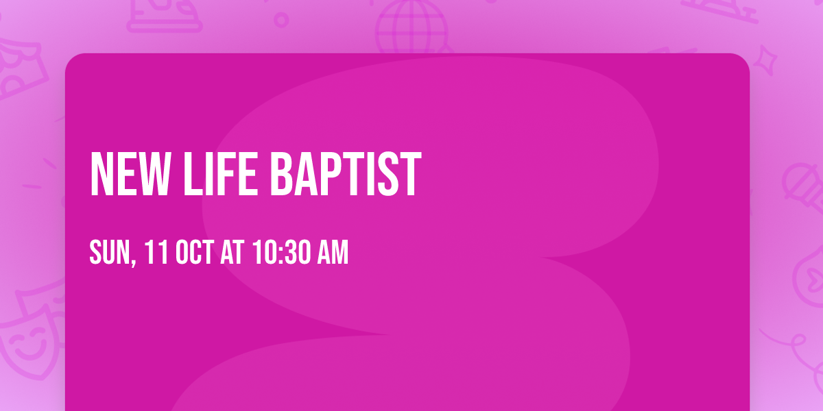 New Life Baptist 