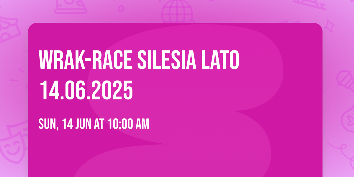 WRAK-RACE Silesia Lato 14.06.2025