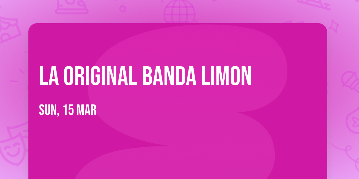 LA ORIGINAL BANDA LIMON