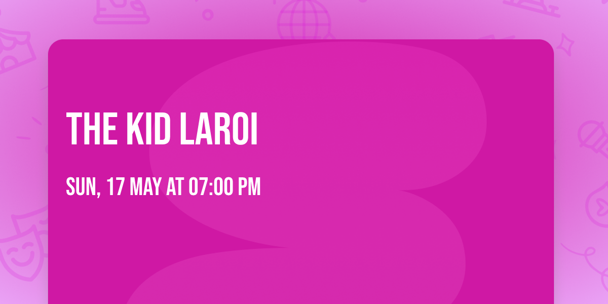 The Kid Laroi