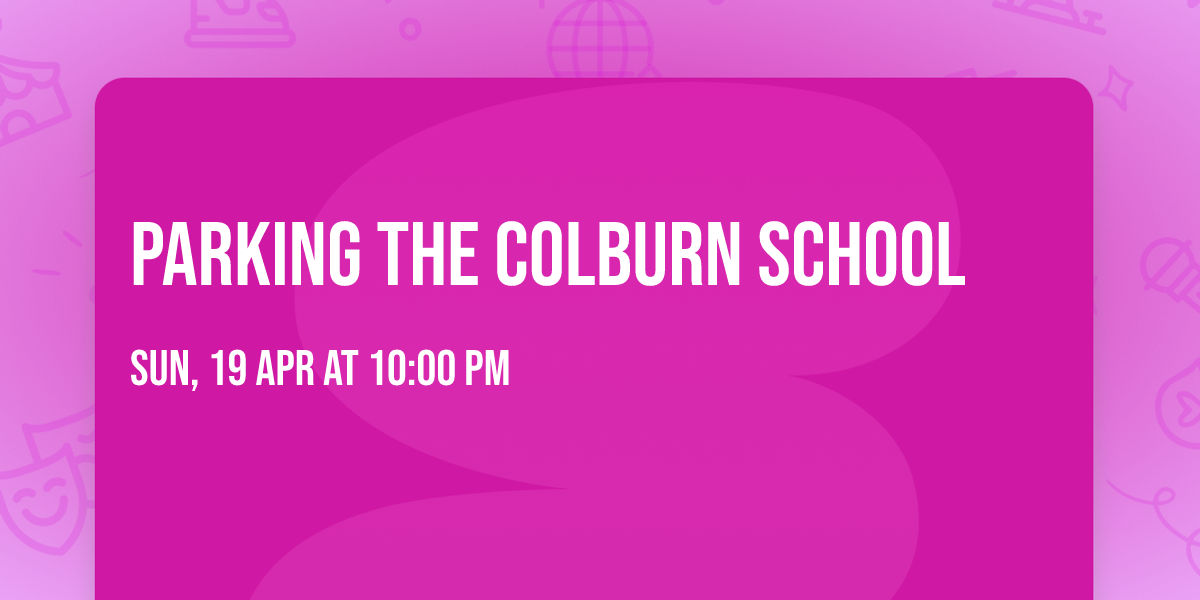 Parking The Colburn School