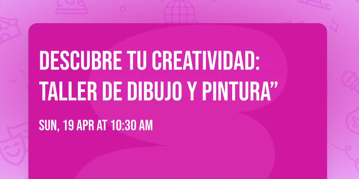 Descubre tu creatividad: Taller de Dibujo y Pintura\u201d