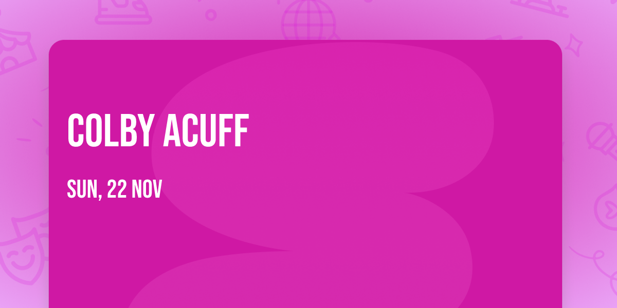 Colby Acuff