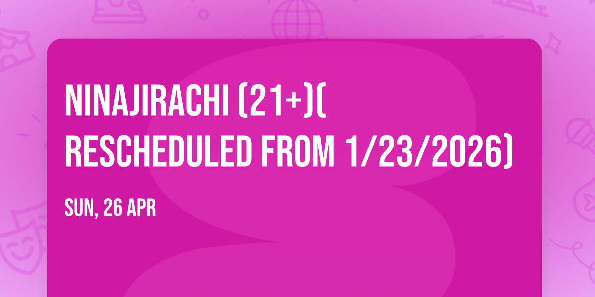 Ninajirachi (21+)(Rescheduled from 1\/23\/2026)
