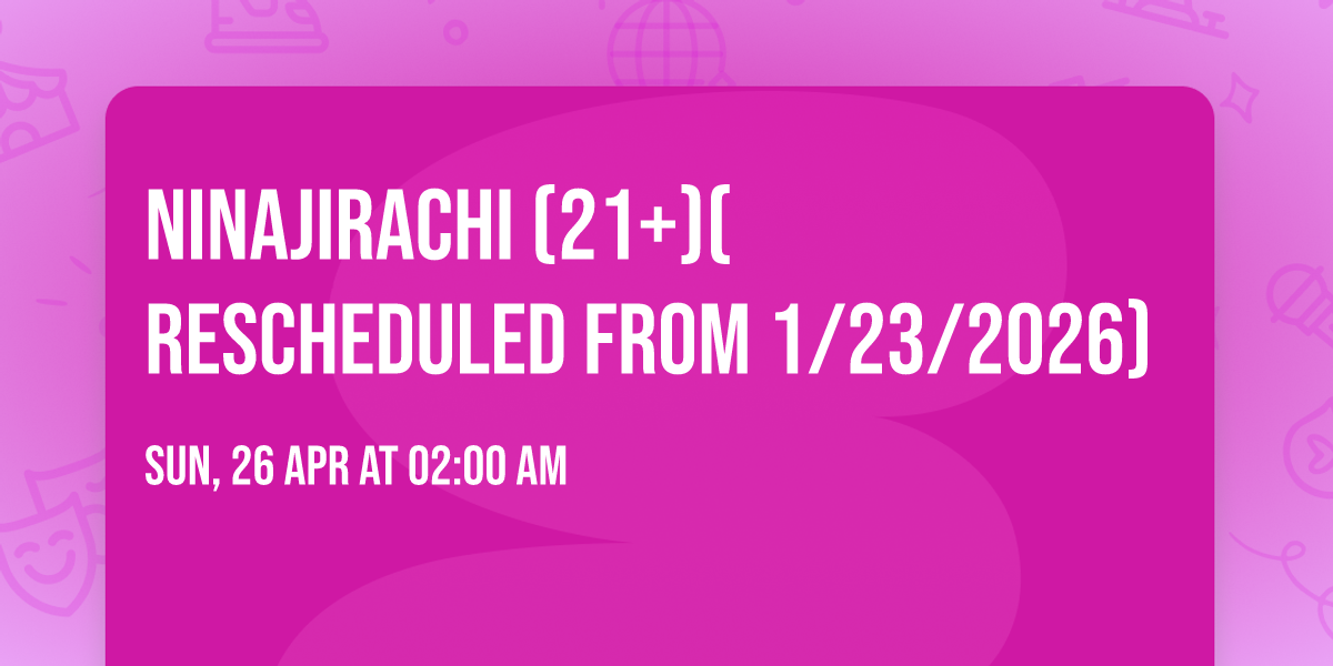 Ninajirachi (21+)(Rescheduled from 1\/23\/2026)