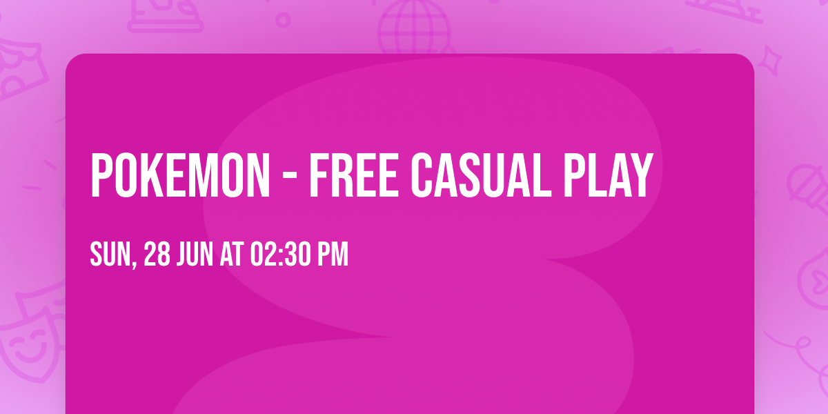 Pokemon - Free Casual Play
