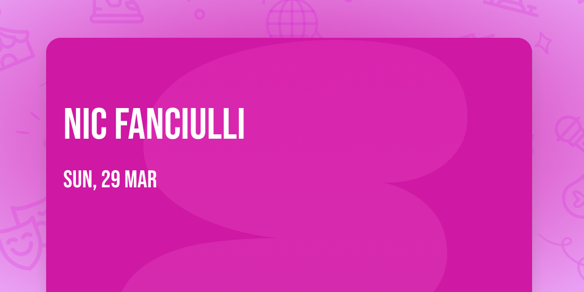 Nic Fanciulli