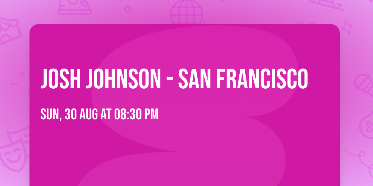 Josh Johnson - San Francisco