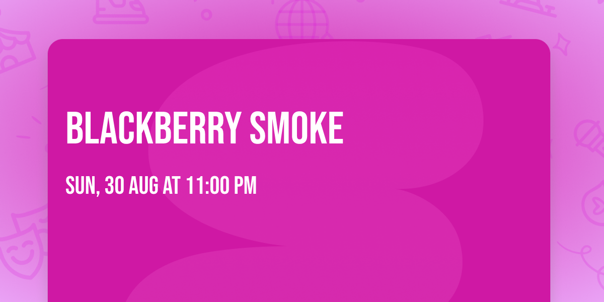 Blackberry Smoke