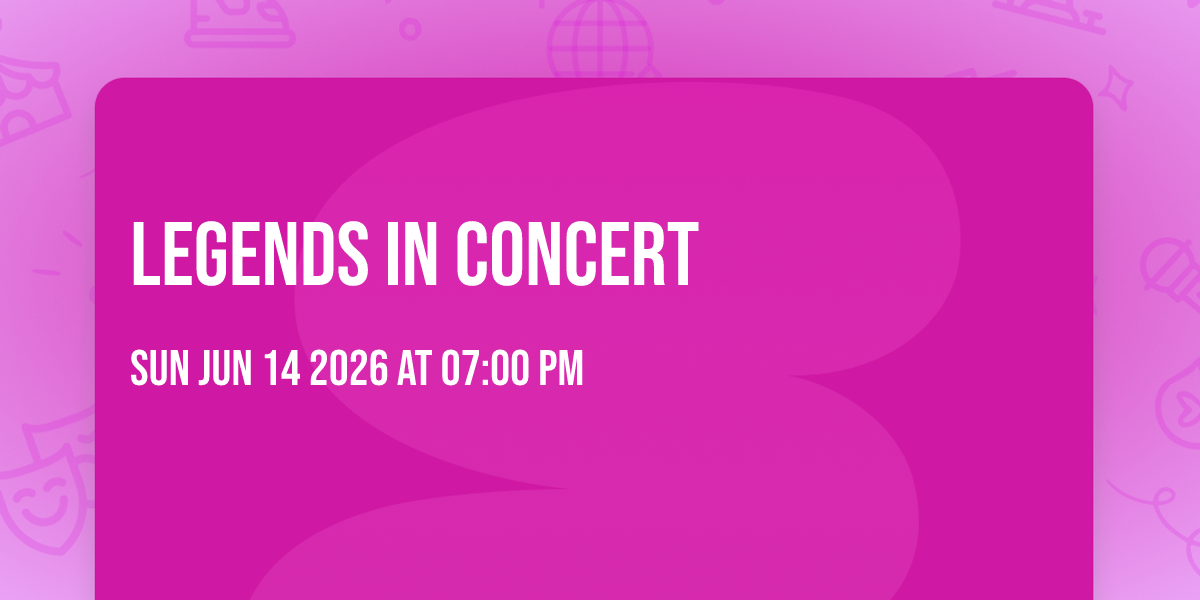 Legends in Concert