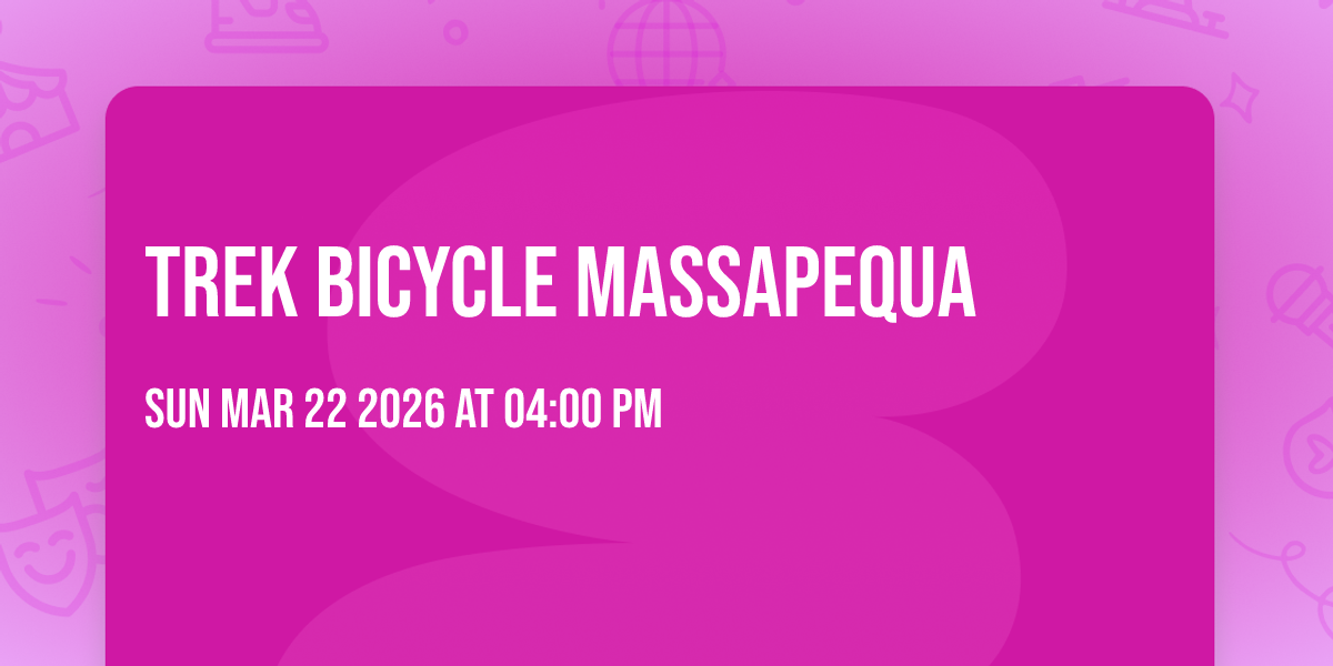 Trek Bicycle Massapequa