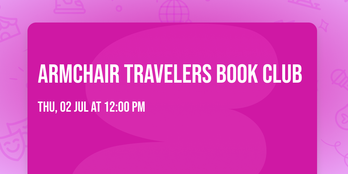 Armchair Travelers Book Club