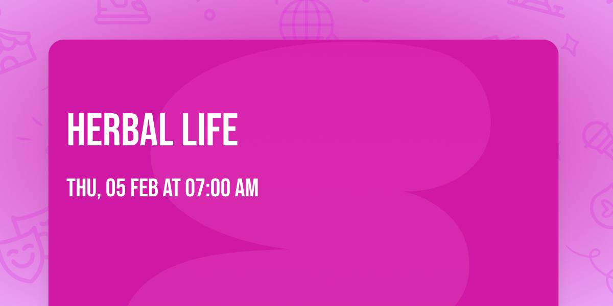 Herbal life