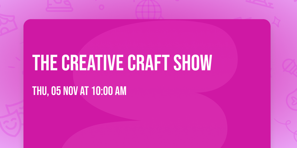 The Creative Craft Show
