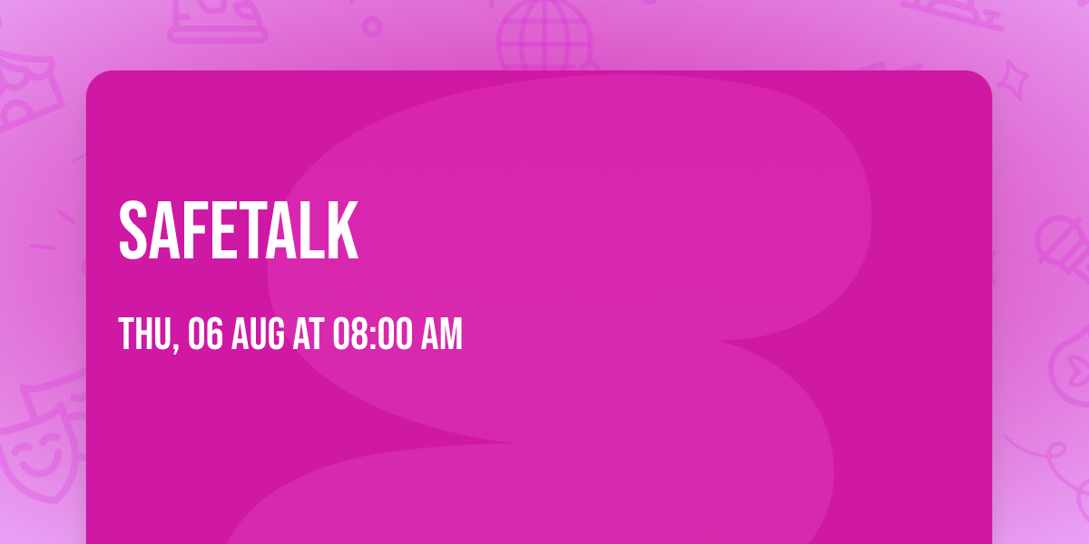 safeTALK