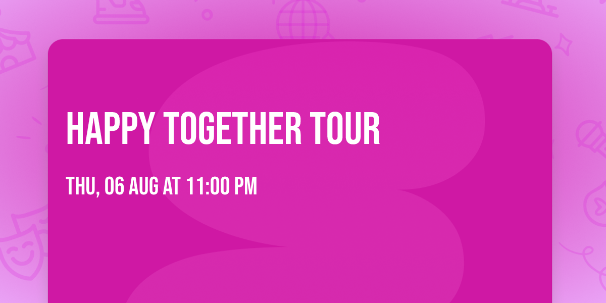 Happy Together Tour