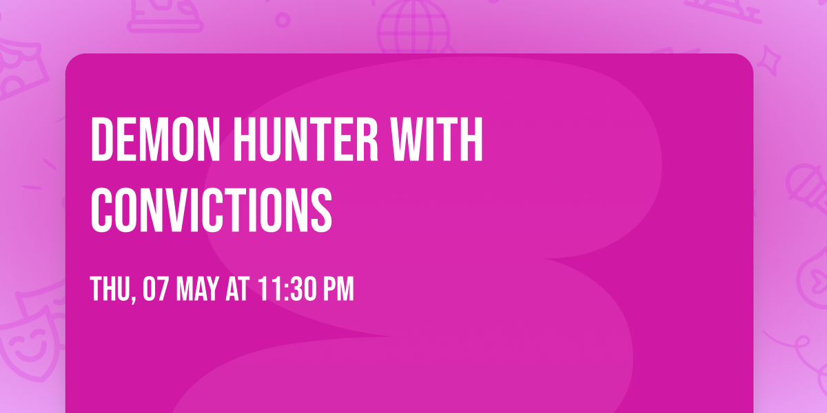 Demon Hunter with Convictions