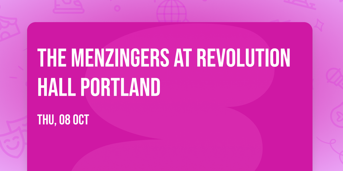 The Menzingers at Revolution Hall Portland
