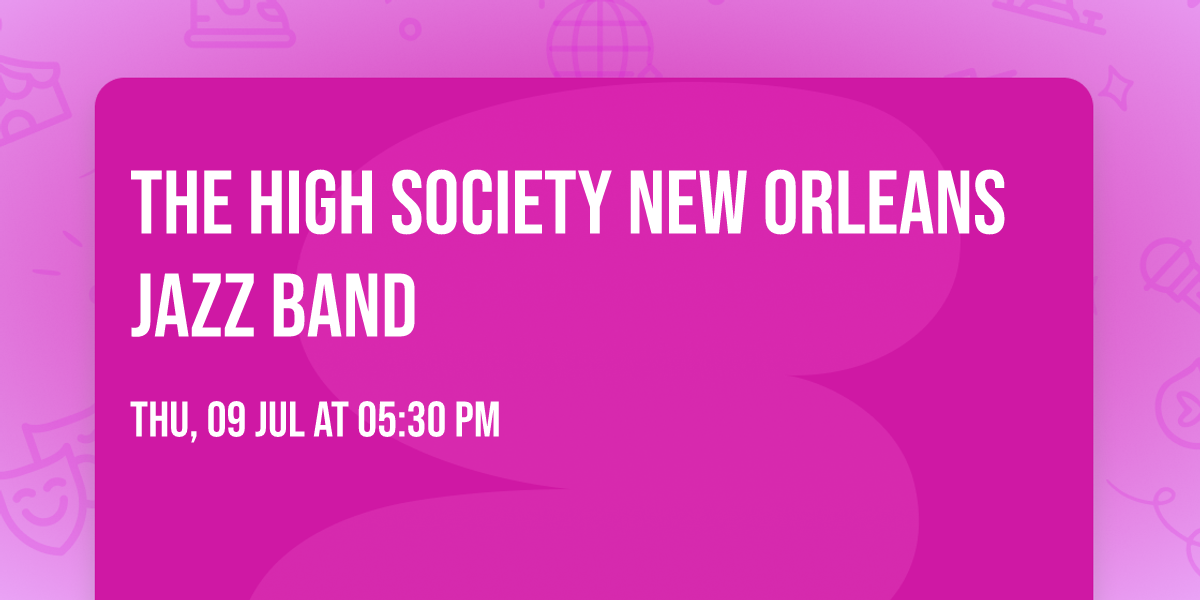 The High Society New Orleans Jazz Band