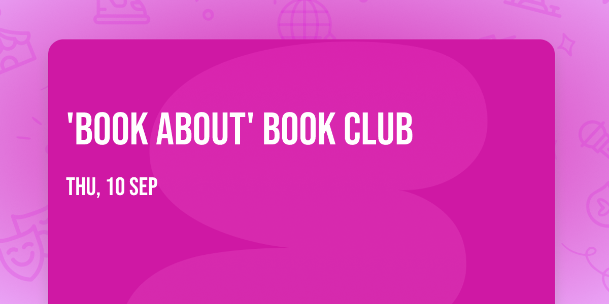 'Book About' Book Club