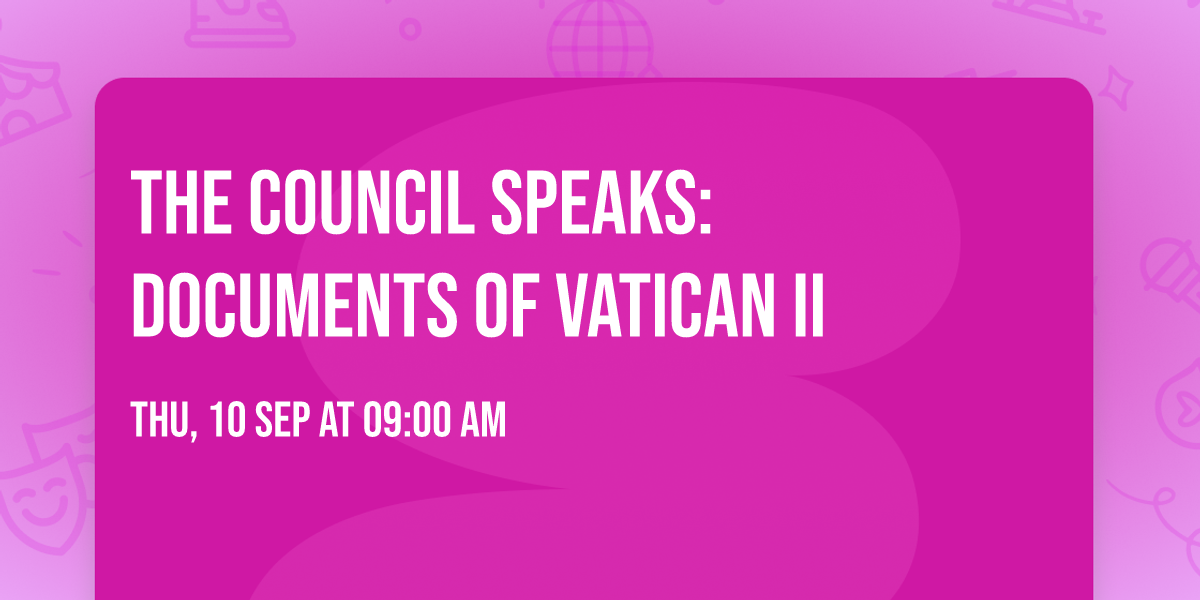 The Council Speaks: Documents of Vatican II
