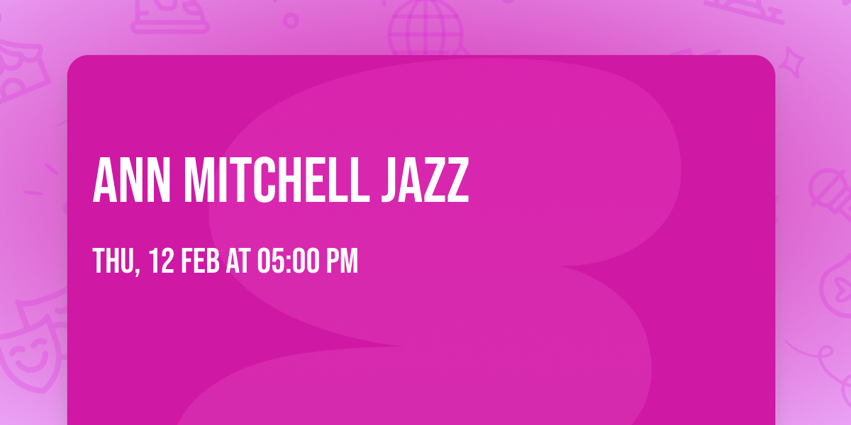 Ann Mitchell Jazz