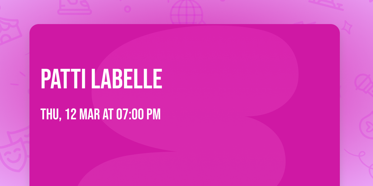 Patti LaBelle