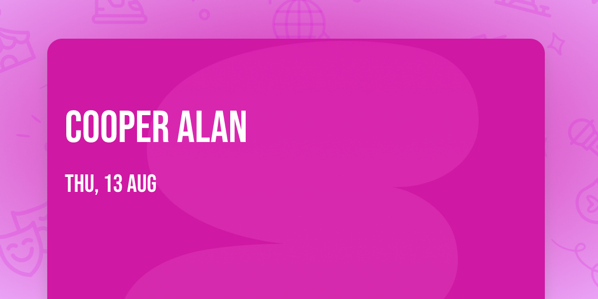 Cooper Alan