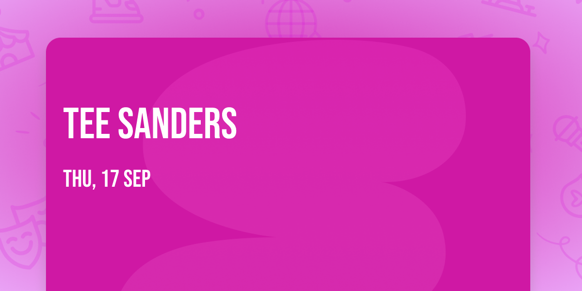 Tee Sanders