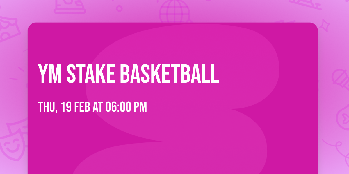 YM Stake Basketball