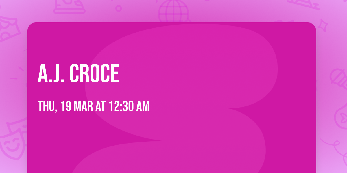 A.J. Croce