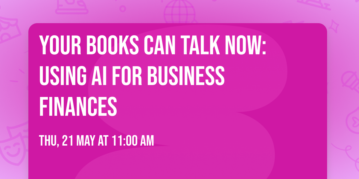 Your Books Can Talk Now: Using AI for Business Finances