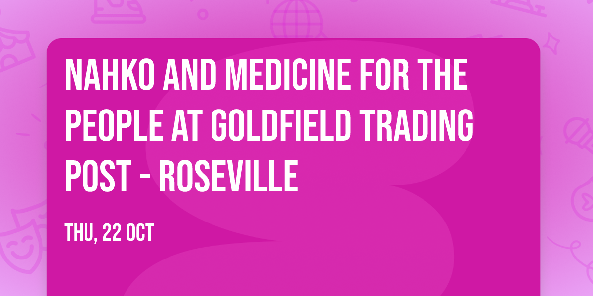Nahko and Medicine for the People at Goldfield Trading Post - Roseville