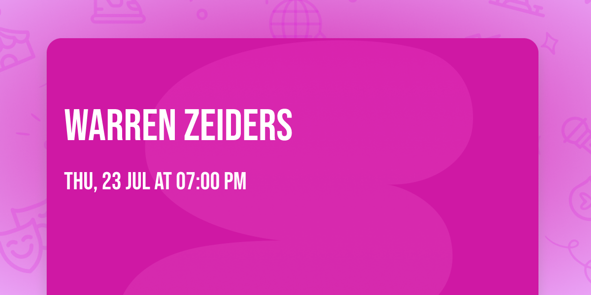 Warren Zeiders
