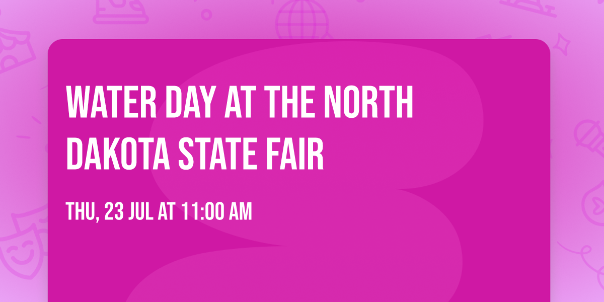 Water Day at the North Dakota State Fair