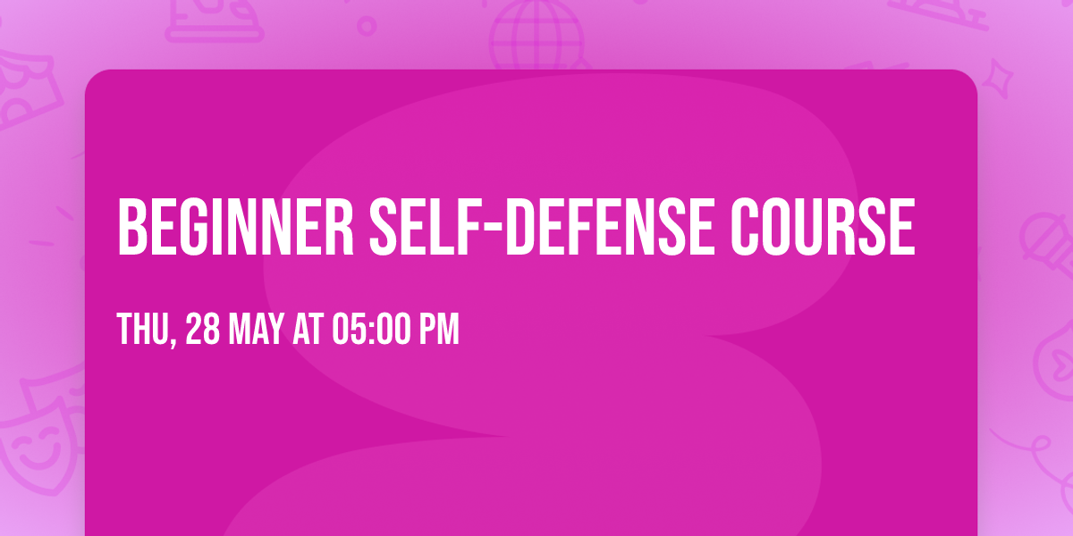 Beginner Self-Defense Course