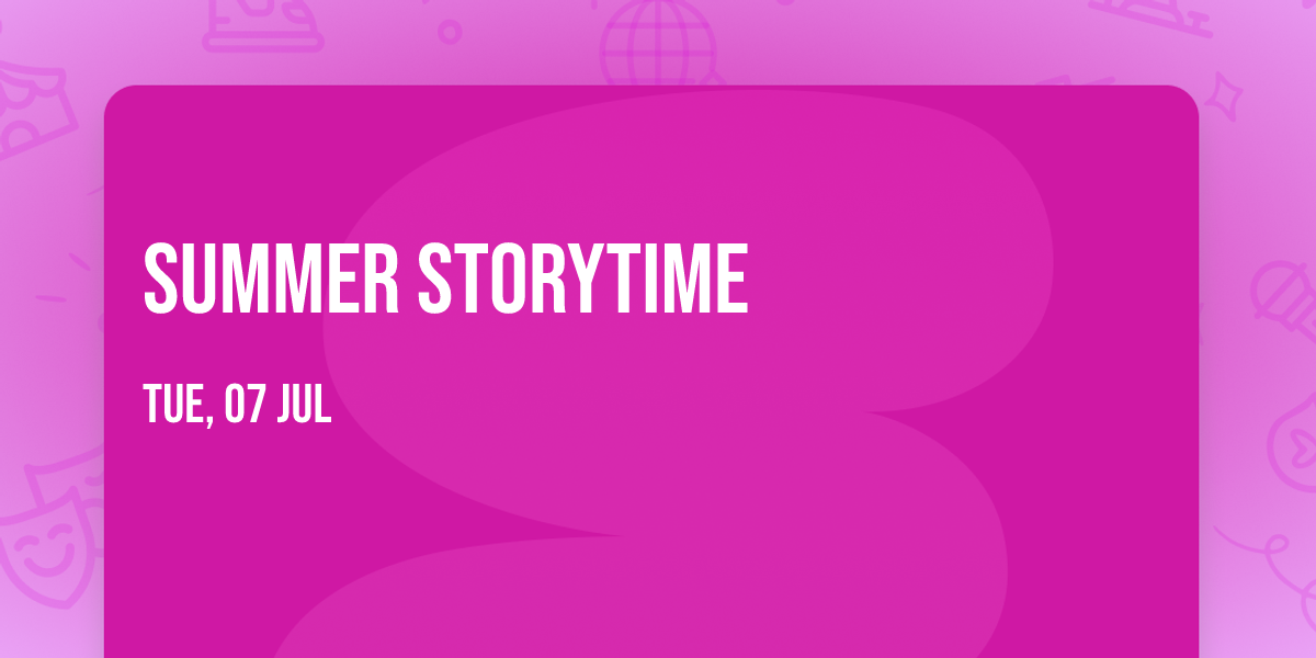 Summer Storytime