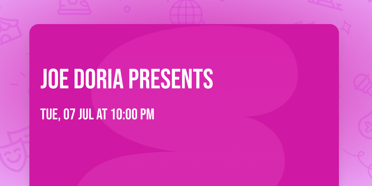 Joe Doria Presents