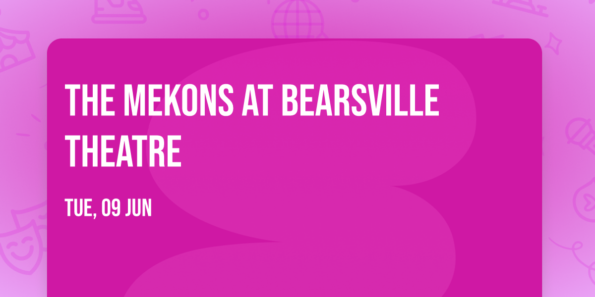 The Mekons at Bearsville Theatre