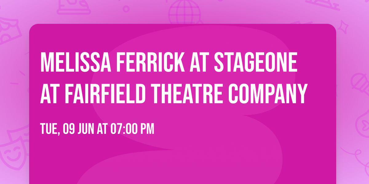Melissa Ferrick at StageOne at Fairfield Theatre Company