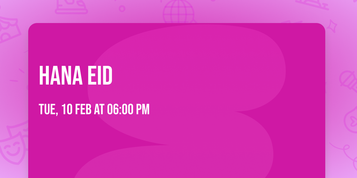 Hana Eid