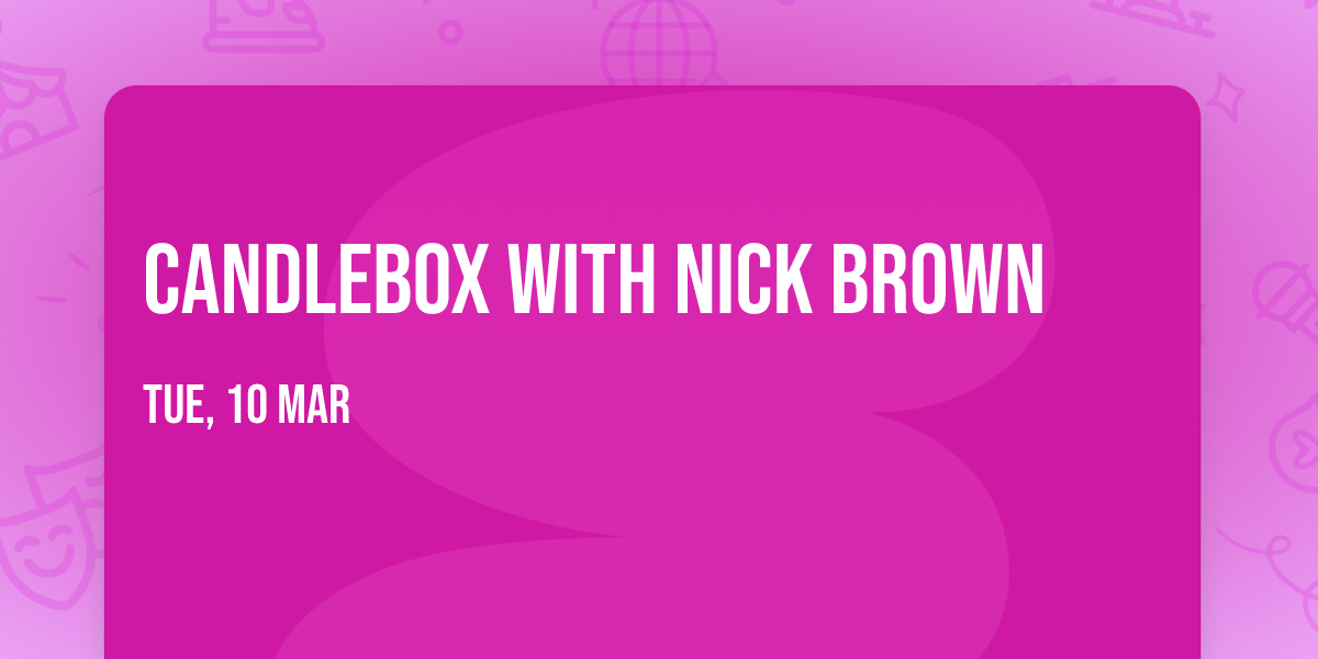 Candlebox with Nick Brown