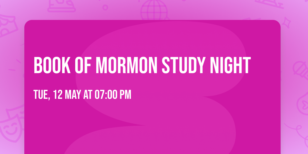 Book of Mormon Study Night