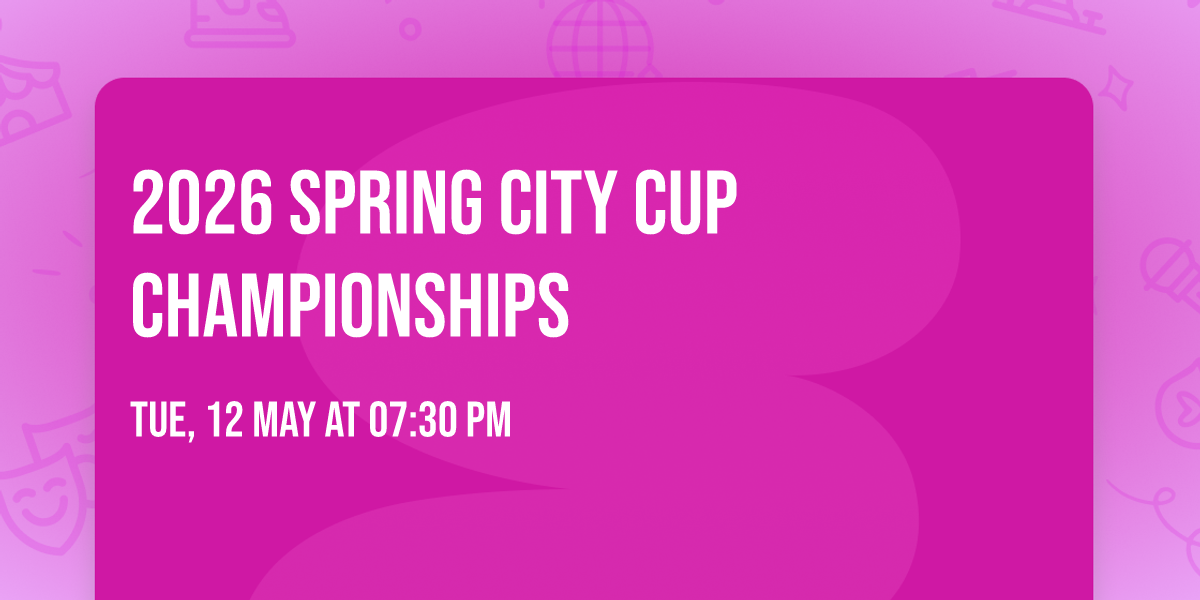  2026 Spring City Cup Championships 